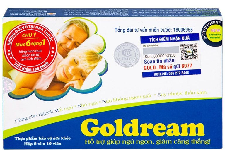 Viên uống Goldream là sản phẩm có nguồn gốc từ thảo dược tự nhiên