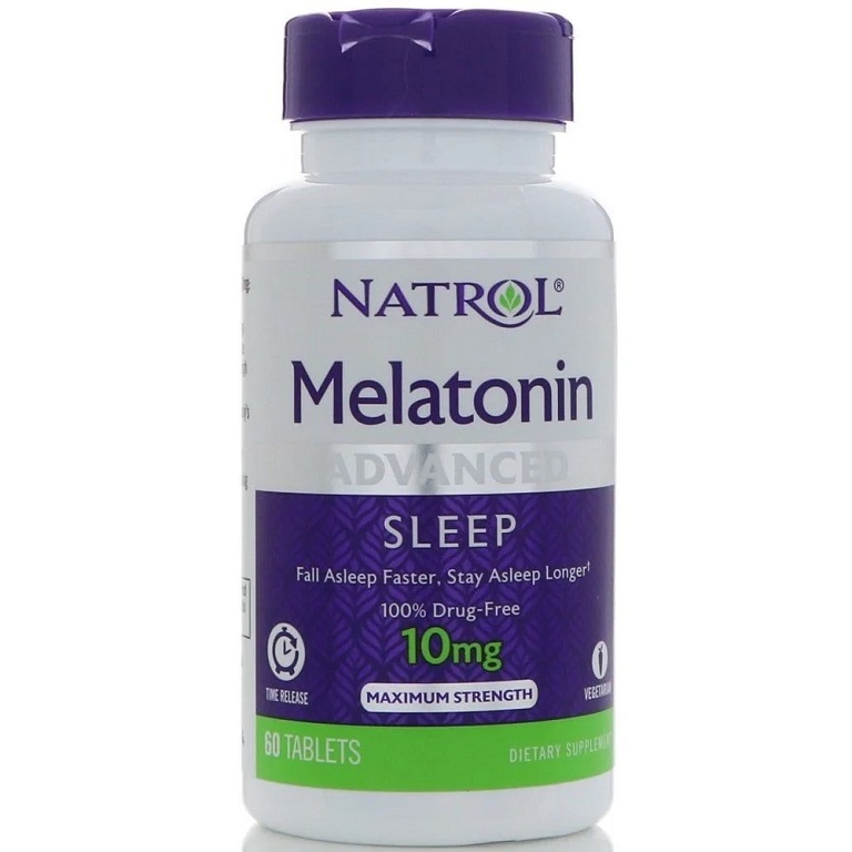 Viên uống Melatonin là thực phẩm chức năng hỗ trợ người bệnh ngủ ngon